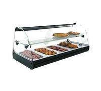 Vitrine exposant chauffé au bain-marie, tour 4 GN 1/3 RS3594