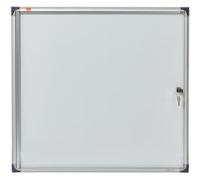 Nobo Vitrine d'intérieur extra-plate porte-battante fond magnétique, 1 feuille A4, dimensions L25,5 x H34 x P2,2 cm