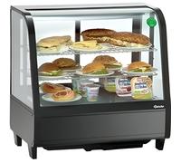 Vitrine Horizontale Réfrigérée à Poser 100 litres Noire DeliCool I