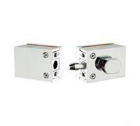 Vitrine Installation Rapide Clip Vitrine Installation Rapide | Compatible pour simples doubles, épaisseur 6-12mm, pour polyvalent maison bureau(sliver)