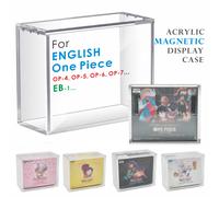 Vitrine magnétique acrylique pour une pièce anglaise (COMPATIBLE AVEC : OP-4, OP-5, OP-6, OP-7, OP-8... EB-1...) For English OnePiece