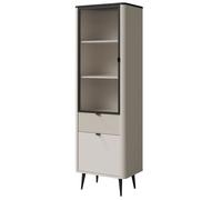 Vitrine Marly En Verre 60X40X191Cm Couleur Au Choix 2 Portes