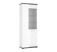 Vitrine moderne gauche à 2 portes Venezia pour le salon et la salle à manger