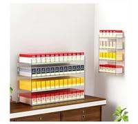 Vitrine murale en acrylique pour cigarettes, poussoir automatique de cigarettes, organisateur pour magasin de vente au détail