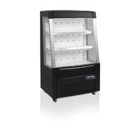 Vitrine Murale ODC90 Couleur Noire et Blanche