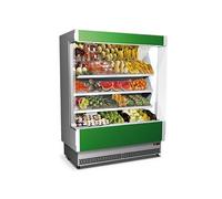 Vitrine Murale Réfrigérée 2080mm 3 Etagères pour Fruits et Légumes Mastro
