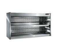 VITRINE MURALE - RF NICHE A VIANDES ET FROMAGES - 2 ÉTAGERES - REFRIGEREE STATIQUE SANS GROUPE - ISOTECH - Gris - l990- L1- P580- h8