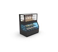 Vitrine Murale Série Integra Combi Module Supérieur et Inférieur en Version Froid 2 Etagères