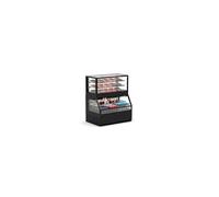 Vitrine Murale Série Integra Combi Module Supérieur Version Chaud et Module Inférieur Version Neutre 3 Etagères