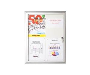 Vitrine NATURA fond tôle 650 x 476 x 32,5 mm SATA VINT4AN3VM