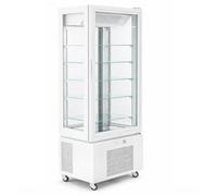 Vitrine négative 4 faces vitrées - PESAGE MB - 475L - Blanc - -18/-22°C - R290