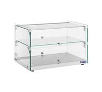 Vitrine neutre - 50 l - 2 niveaux | Royal Catering