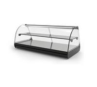 Vitrine Neutre Série classic 2P Bac GN 1/3 inclus éclairage LED 1 Etagères L 840 ou 1190 mm