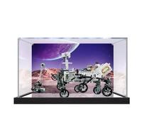 Vitrine personnalisée en acrylique pour LEGO Technic NASA Mars Perseverance Rover (42158) - Boîte de rangement anti-poussière (modèle non inclus) (fond B)