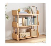 Vitrine Petite étagère de rangement à côté du bureau, multicouche sur pied, chambre coucher, salon, armoire for ranger des objets Bibliothèque(40X24X79CM)