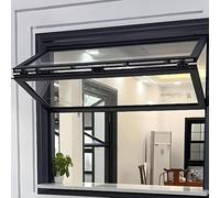 Vitrine Pliante Avec Vitre Et Serrure, Cadre En Aluminium À Double Ouverture For Food Truck, Distributeur Automatique Et Cuisine Professionnelle.(21.6x31.5in/55x80cm)