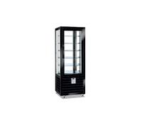 VITRINE POSITIVE VENTILEE 1 PORTE 6 ETAGERES TOURNANTES 360 L