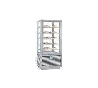 VITRINE POSITIVE VENTILEE 10 ETAGERES VERRE