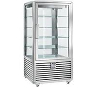 VITRINE POSITIVE VENTILÉE 5 ÉTAGÈRES VERRE Isotech