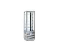 VITRINE POSITIVE VENTILEE 6 ETAGERES TOURNANTES