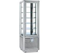 VITRINE POSITIVE VENTILÉE 6 ÉTAGÈRES TOURNANTES Isotech