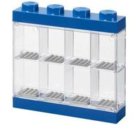 Vitrine pour 8 Figurines lego Display Case 8 Lego - Bleu