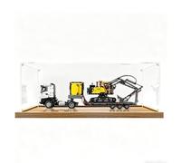 Vitrine pour camion LEGO Technic Volvo FMX et pelle électrique EC230 (lot 42175) - Couvercle transparent anti-poussière (modèle non inclus) (A)