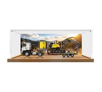 Vitrine pour camion LEGO Technic Volvo FMX et pelle électrique EC230 (lot 42175) - Couvercle transparent anti-poussière (modèle non inclus) (B)