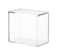 Vitrine pour figurines - Boîte de présentation pour objets de collection, vitrine anti-poussière - Organiseur de rangement pour salon, chambre, salle d'étude, table, placard, passe-temps, protéger et