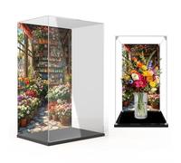 Vitrine pour Lego 10280 Bouquet de Roses, Une Excellente Vente, idéale pour Les collectionneurs ! (sans modèle) (arrière-Plan G)