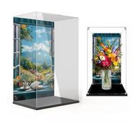 Vitrine pour Lego 10280 Bouquet de Roses, Une Excellente Vente, idéale pour Les collectionneurs ! (sans modèle) (arrière-Plan B)