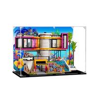 Vitrine pour Lego 42639 Andrea Villa de luxe, résistante à la poussière, aux UV, sur mesure, cadeaux pour les amateurs de modèles