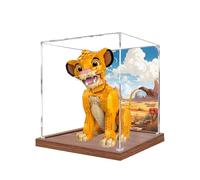 Vitrine pour Lego 43247 Disney Roi Lion, résistante à la poussière, aux UV, sur mesure, cadeau pour les amateurs de Lego, rangement d'assemblage (thème D)