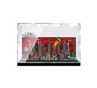 Vitrine pour Lego DC Batman : la série animée Gotham City, boîte de présentation anti-poussière compatible avec Lego 7627, cadeau (transparent A)