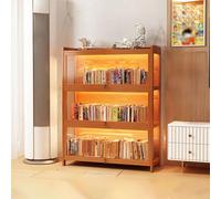 Vitrine pour objets de collection avec porte en acrylique pour salle de jeux et chambre à coucher, étagères de rangement idéales pour chambre d'enfant et bibliothèque de tout-petits