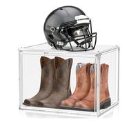 Vitrine pour Objets de Collection, Cubes de comptoir pour Objets de Collection, Figurines d'action, Figurines Miniatures, Protection Anti-poussière pour Ranger et Organiser(50x37x29.5cm)