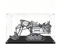Vitrine pour pelleteuse LEGO Technic Liebherr R 9800 RC (ensemble 42100) - Couverture transparente anti-poussière (modèle non inclus) (A)