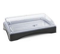 Hendi Vitrine réfrigérée 424186 – plateau GN1/1 avec insert réfrigérant et couvercle RollTop
