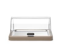 Vitrine Réfrigérante Buffet Couvercle Coulissant Roll-Top Duo UNIQ - Hendi - Beige - l460- L1- P355- h220- ABS