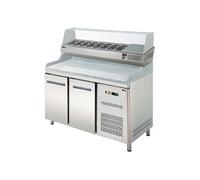 Vitrine refrigerée 150 cm GN 1/4 pour table RTP 2D RCH 4150 Redfox G