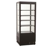 CombiSteel Vitrine réfrigérée 4 faces 98 L