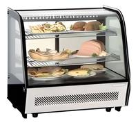 Vitrine Réfrigérée à Poser - BARTSCHER - 120 Litres - Consommation d'énergie 160 Watt - Noir