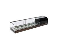 Vitrine Réfrigérée à Poser Pour Tapas Bac GN 1/3 & Etagère Virtus