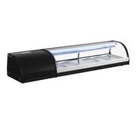 Vitrine réfrigérée à sushi 5 bacs gn1/3