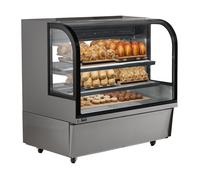 Vitrine Réfrigérée Commerciale Capacité 505L 120x82cm 2 Niveaux Facile à Déplacer