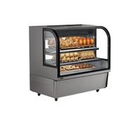 Vitrine Réfrigérée Commerciale Capacité 505L 120x82cm 2 Niveaux Facile à Déplacer