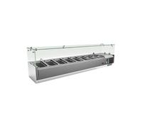 Vitrine refrigerée de comptoir 7x GN 1/4 MCH 4160 Redfox