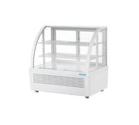 Vitrine Réfrigérée de Comptoir Série C Blanche 100 Litres