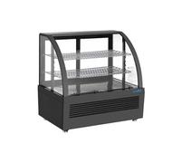 Vitrine Réfrigérée de Comptoir Série C Noire 100 Litres