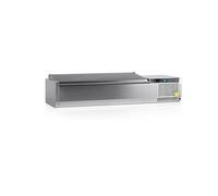 Vitrine Réfrigérée GN1/4 VK33 120 S/S LID TEFCOLD